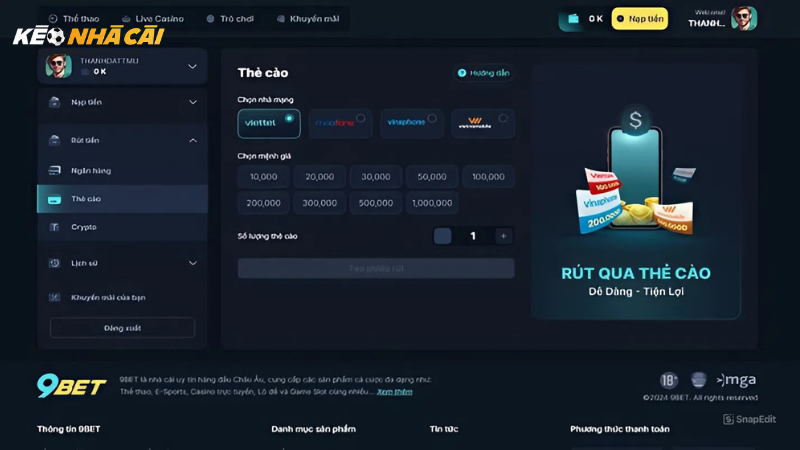 Giao Dịch Tài Chính - Nạp Và Rút Tại 9Bet