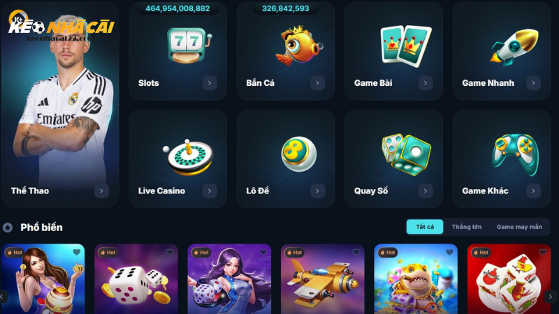 Sản Phẩm Cá Cược Và Giải Trí Tại 9Bet