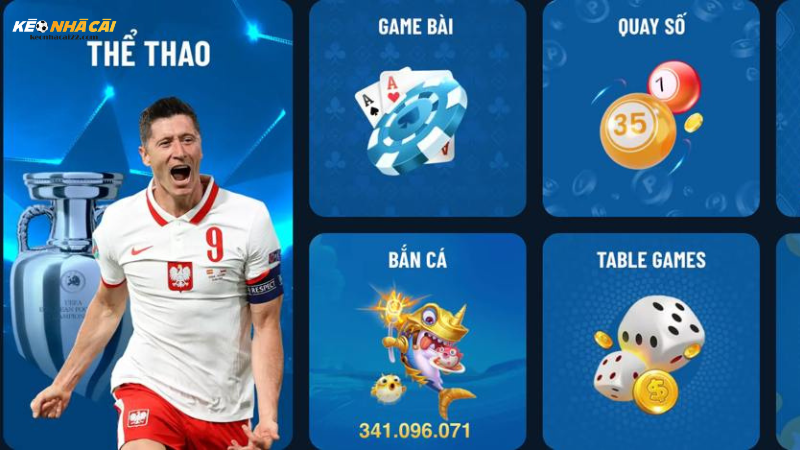 Sản phẩm cá cược Lucky88